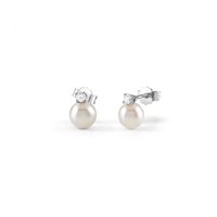 Boucles d'oreilles Bliss Femme Perle in Or blanc Perla 20092757 - 20092757